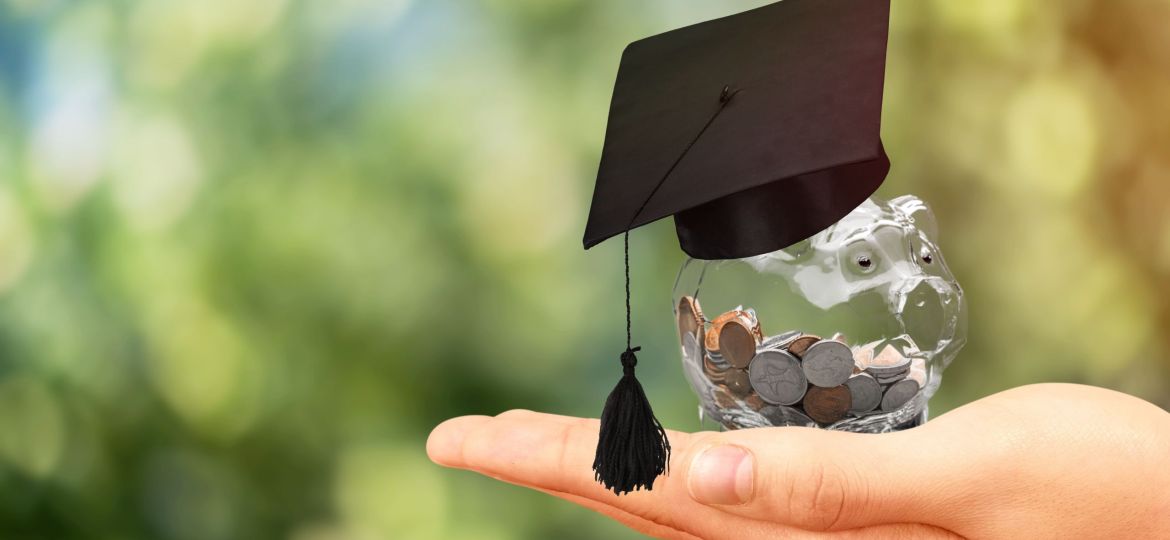 Education scholarship student icon investment money academic